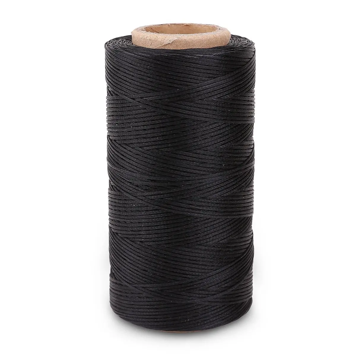 

A Roll of 300M Durable DIY Polyester Stitching Sewing Thread Tailoring Line Kite Line Fishing Line on a Paper Tube (Black)