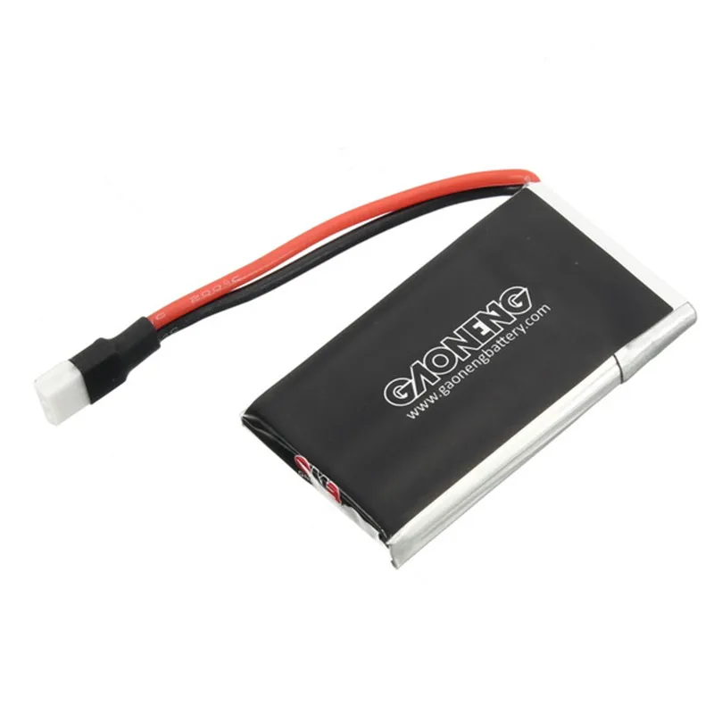 Горячая Распродажа перезаряжаемый аккумулятор Gaoneng GNB 3 7 V 350mAh 1S 80/160C Lipo белая
