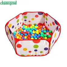 pop up шестиугольник в горошек Детские бальные игровой бассейн палатка Carry Tote игрушка леверт челнока Z0323