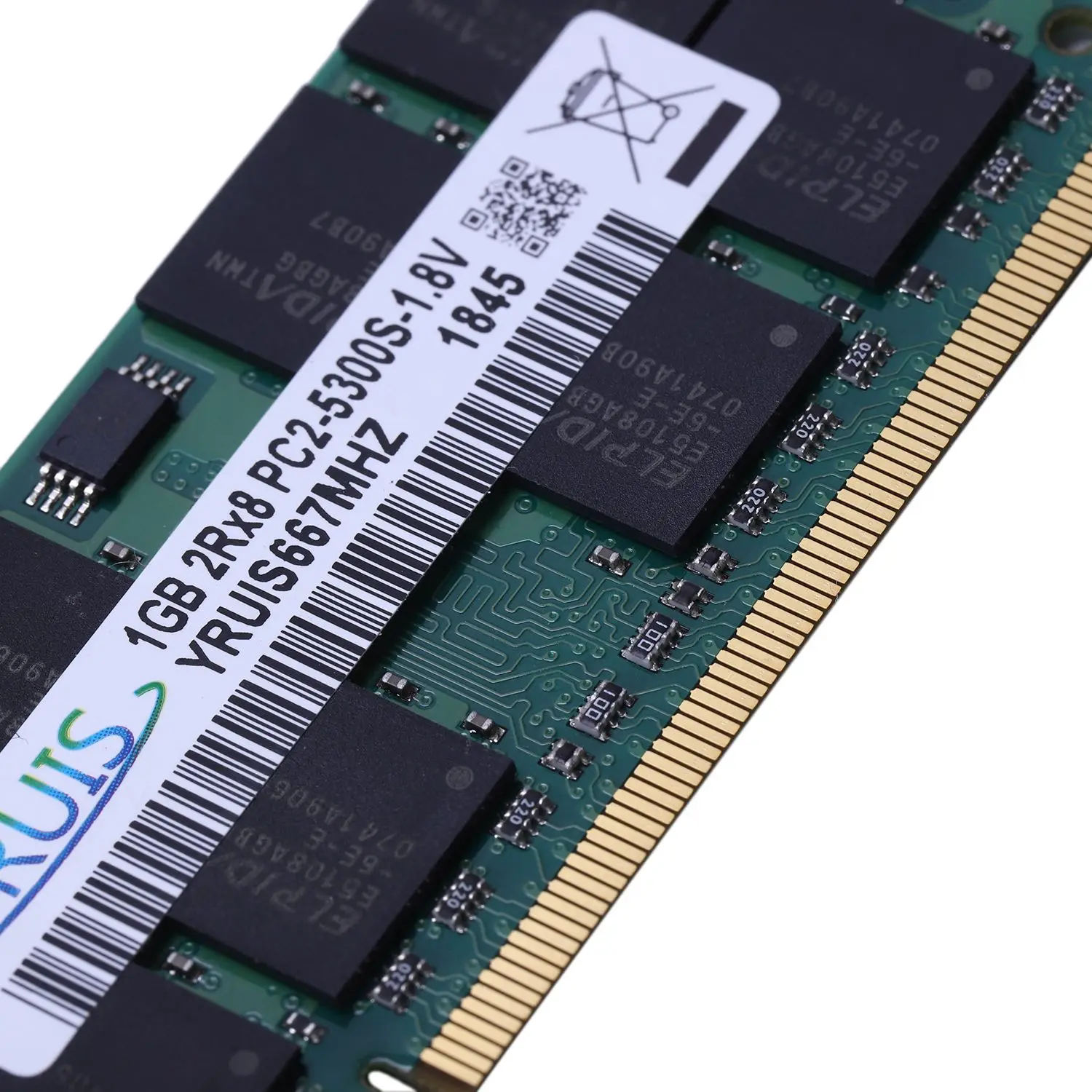 Yruis Ddr2 800 МГц sodimm ОЗУ поддержка памяти ноутбука Memoria Ddr2 ноутбук(1,8 в