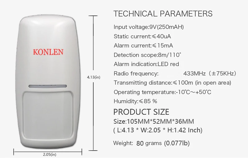 Wireless PIR specification 02(1)