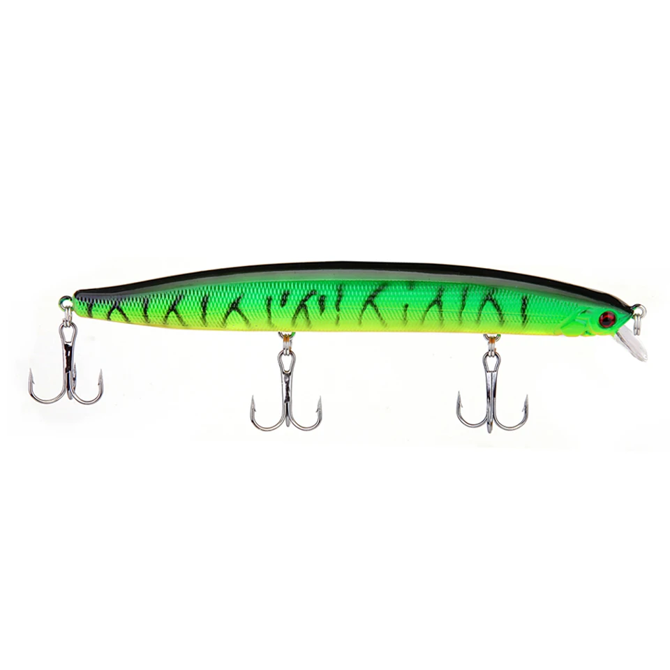 

13.8cm 19g Floating Minnow Fishing Lure 6# Fish Wobbler Tackle 3D Eyes Crankbait Artificial Japan Hard Bait Swimbait