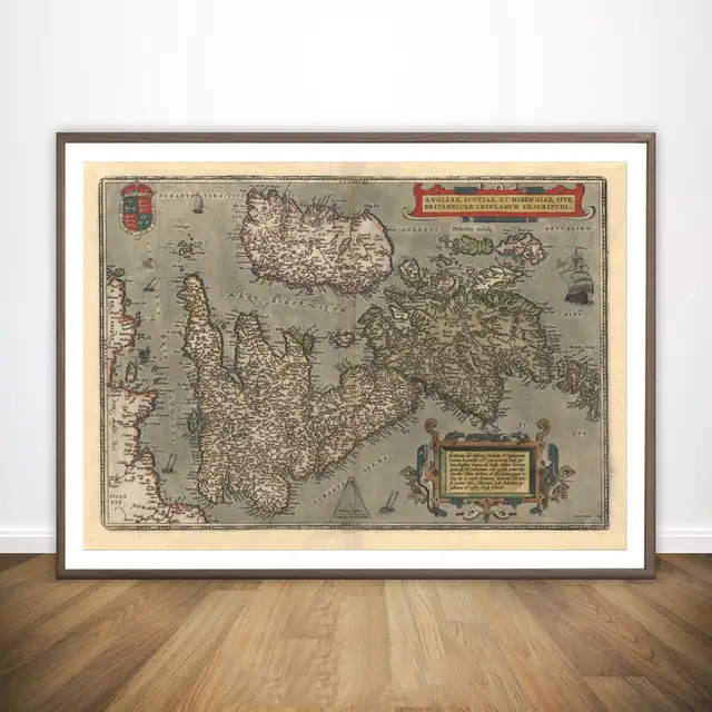 Mapa De Inglaterra Gales Escocia Reino Unido Reproduccion