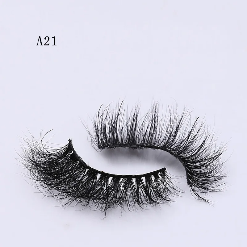 

New False Mink Eyelashes Long Natural Fake Eyelashes Soft Makeup Eye Lashes 3D Mink Lashes Eyelash Extension