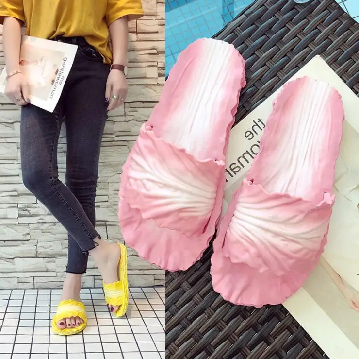 

New pink flip flop 2019 new summer non-slip durable light indoor bathroom non-slip soft bottom slippers
