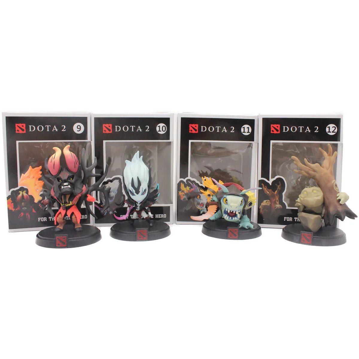  WOW All Styles DOTA 2 Game Figure Tiny Slithereen Guard Stone Giant Shadow Fiend Akasha CM FV PVC A