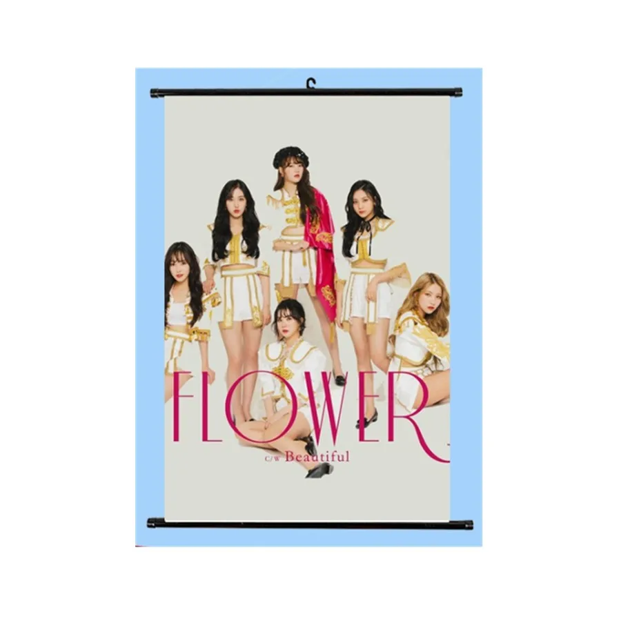 Kpop Gfriend членов повесить плакат вы Rin грех B мини прокрутки фотоальбом мкм J Ын ха дома любители украшения подарок