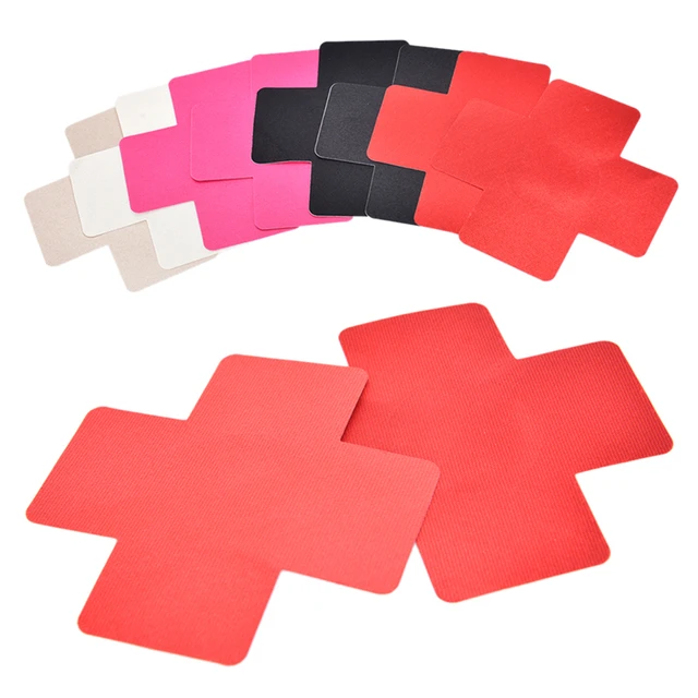 Pezones adhesivos sexis para mujer, cubre pezones, pétalos de pecho y pegatina en forma de cruz, 1 par, nueva oferta Pezones adhesivos sexis para mujer, cubre pezones, pétalos de pecho y pegatina en forma de cruz, 1 par, nueva oferta