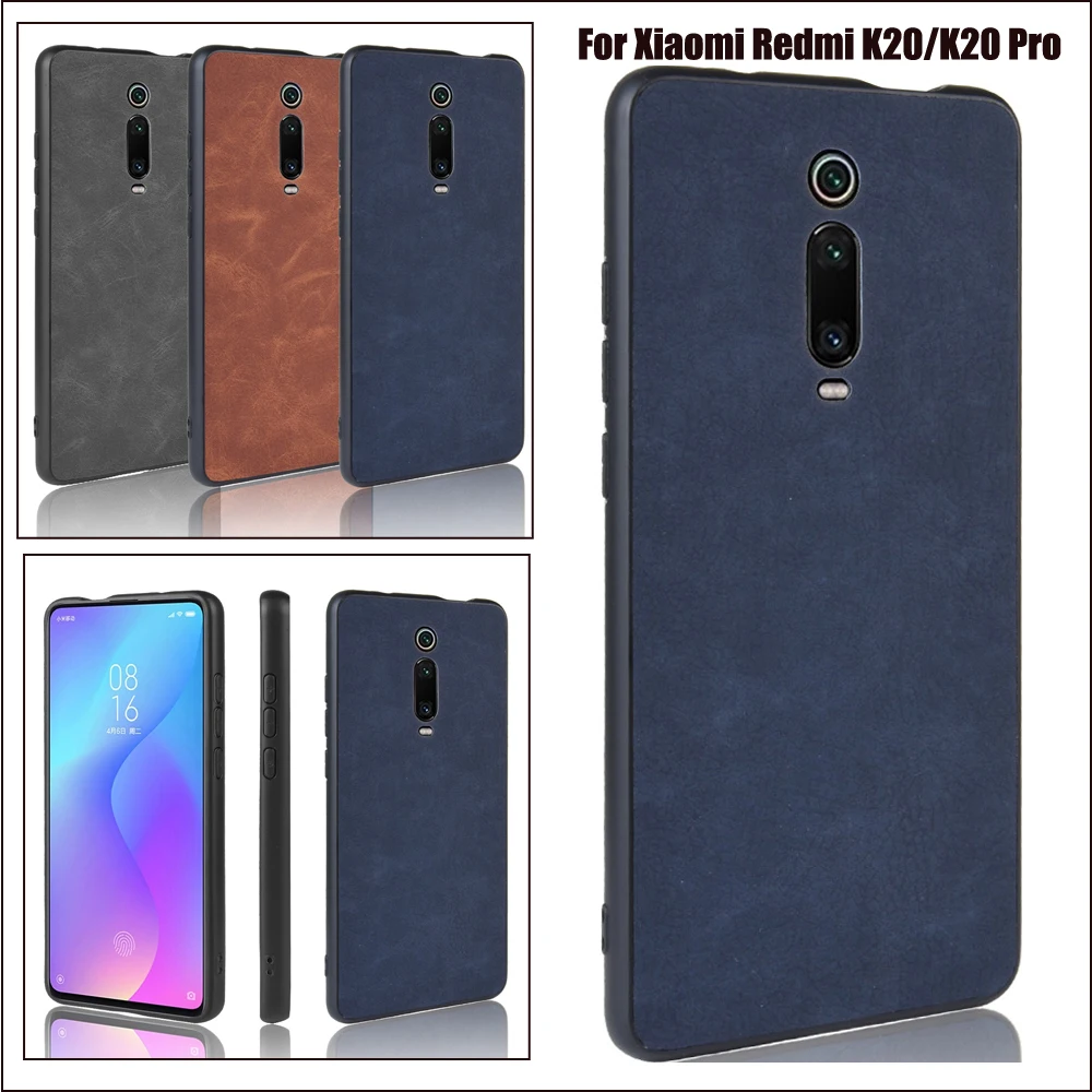 

High Quality Ultra Thin Leather Case Cover Shield For Xiaomi Redmi K20 K20 Pro