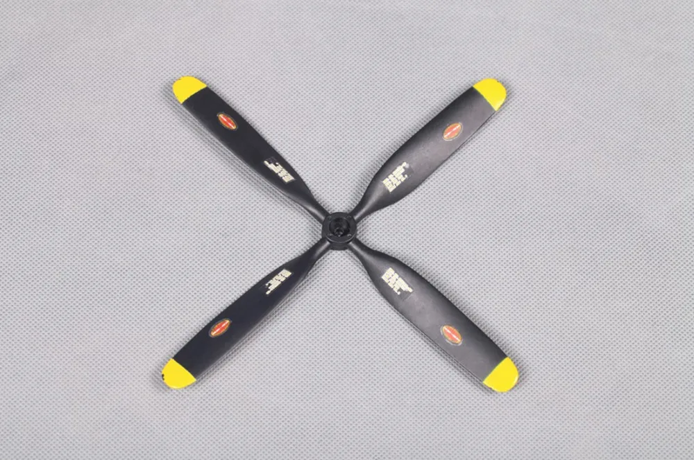 FMS 800mm / Mini P51 P47 F4U A1 V2 propeller 7.5*4 4 blade RC Model Plane Parts FMS 800mm / Mini P51 P47 F4U A1 V2 propeller 7.5*4 4 blade RC Model Plane Parts