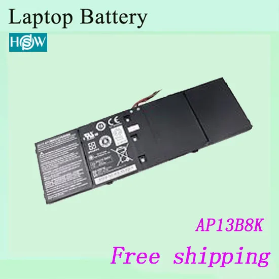 3510 мАч для ACER AP13B3K AP13B8K 4lCP 6/60/80 Аккумулятор ноутбука Aspire R7 V5-573G V5-437 ультрабук