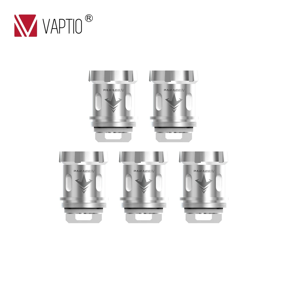 Koop 1【100% Originele Vaptio Super Cape Vape Coil 】Head Core Mesh Strip Paragon Coils Voor Paragon Tank Vaper Kit vervanging Core
