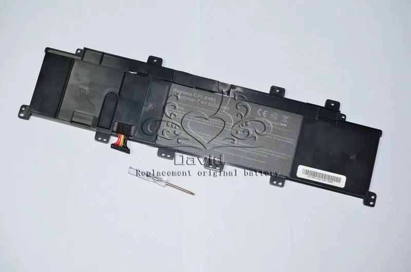 JIGU 7.4V 5200MAH Laptop Battery For Asus C21-X402 VivoBook X402 X402C X402CA Series