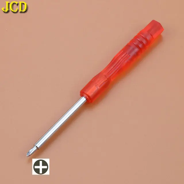 Destornillador de tres alas JCD para GBC GBA SP para GBM Wii para 3DS XL para Nintendo DS Lite para NDSL para herramienta de reparación NDSi Destornillador de tres alas JCD para GBC GBA SP para GBM Wii para 3DS XL para Nintendo DS Lite para NDSL para herramienta de reparación NDSi