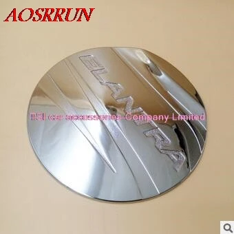 

Private car fuel tank cap fuel tank cap attached special decorative sequins plating Nuo for hyundai elantra 2016 car accessories
