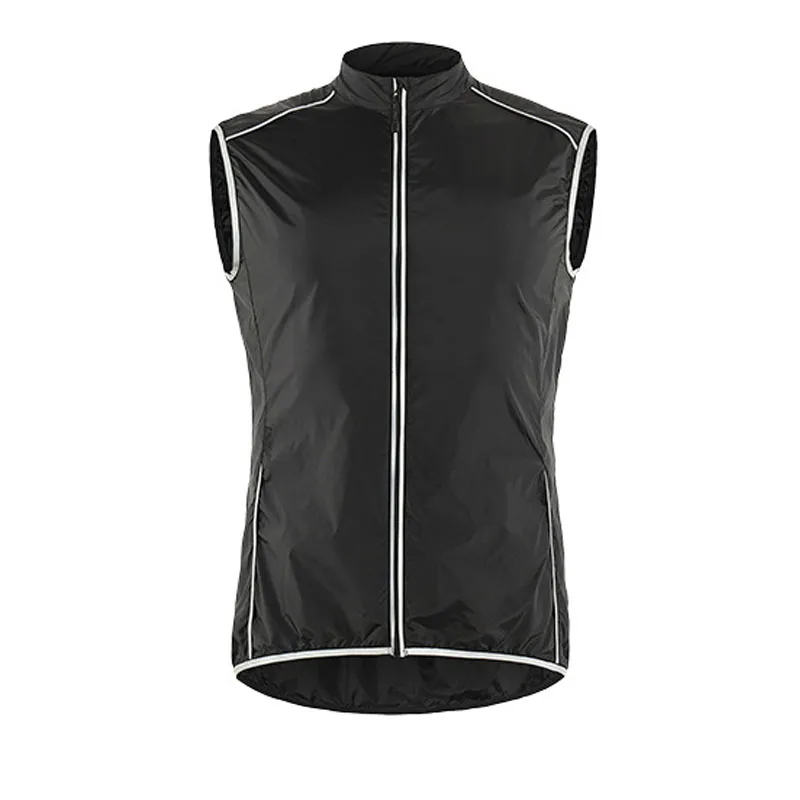 

Sports Vest Men's Windproof Riding Outdoor Running Fitness Mountaineering Quick-Drying Light Back Breathable Sleeveless Shirt