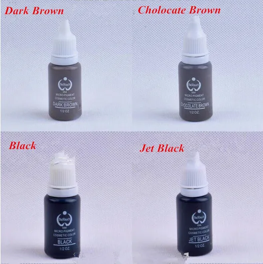 4 Piece/lot Eyebrow Pigment Kit Permanent Makeup Pigment For Lip 4 Piece/lot Eyebrow Pigment Kit Permanent Makeup Pigment For Lip