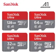 100% оригинальная карта памяти Sandisk Micro SD класс 10 TF 16 ГБ 32 64 Гб 128 512 256