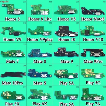 

cltgxdd 1PCS USB Charging Board Flex Cable For Huawei Honor 8Lite V8 V9 V10 Note8 Play 5A 5C 5X 6A 6X 7A Mate 7 8 9 10Pro S