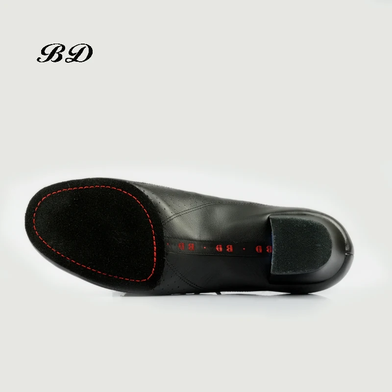 MEN SHOES Dance Shoes Ballroom Latin Shoes Imported Comfortable Insole Sweat Deodorant Imported Patent Leather Heel 4.5 cm Hot 4