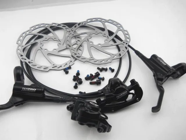 MTB велосипед Гидравлический тормозной комплект tektro HD-M290 дисковый тормоз 750/1350 мм