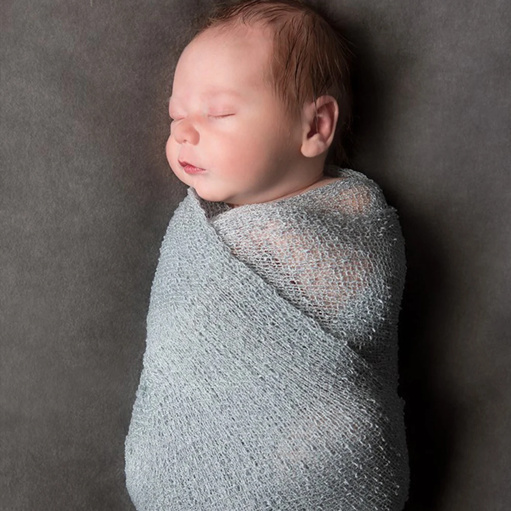 D& J трикотажная растягивающаяся обертка s для пеленания новорожденных реквизит для фотосессии детская обертка для получения одеял тканевые аксессуары для фотосессии