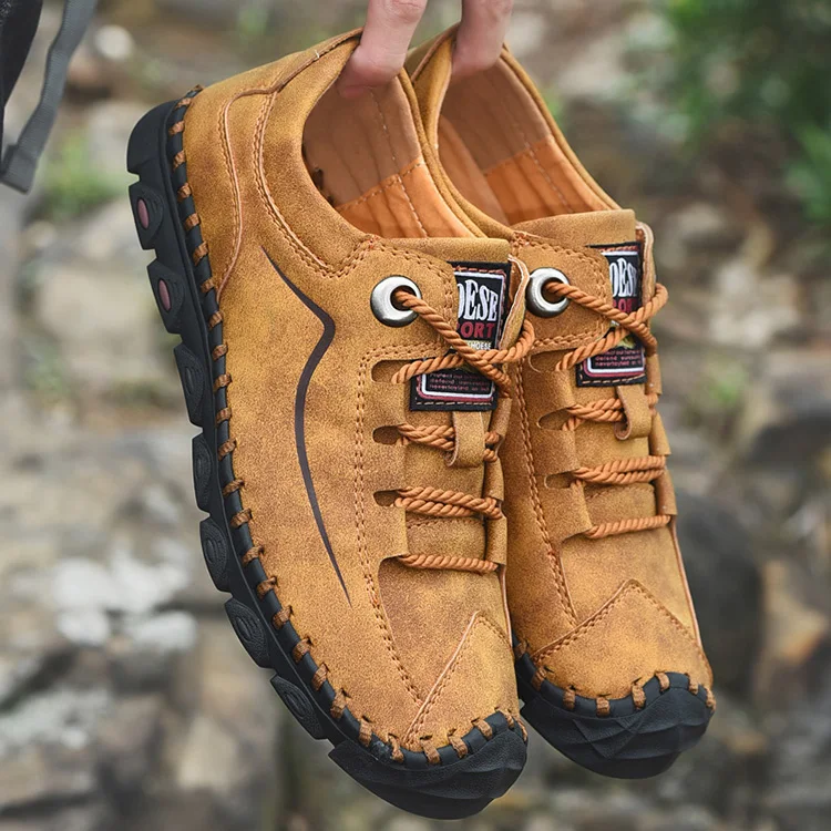 handmade retro casual lazy shoes