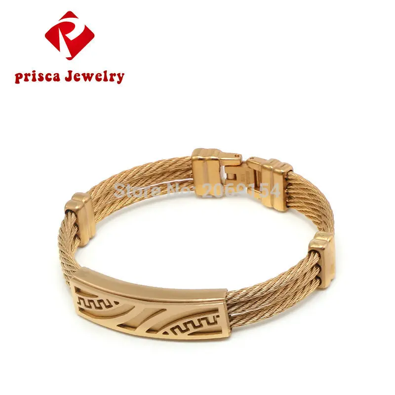 Aliexpress Mens Gold Charm Bracelet Fashion Jewelry Aliexpress Mens Gold Charm Bracelet Fashion Jewelry Clic Stainless Wristband Alloy Material Anium Steel Bangle Finest From