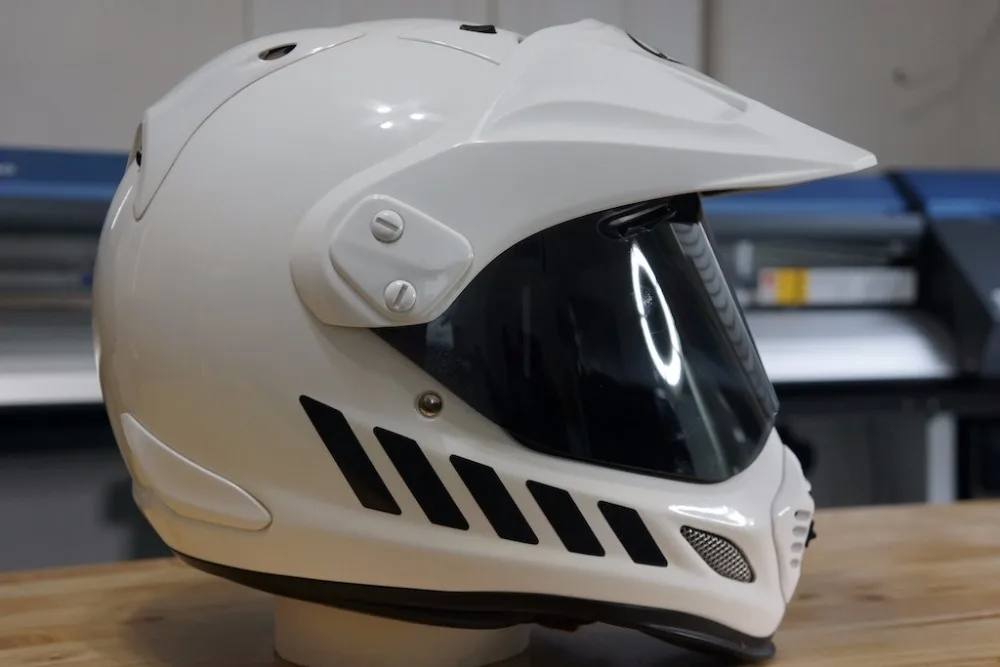 5 Pics Arai helmet Reflective Motorcycle decal sticker Set