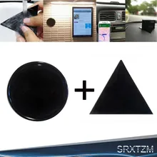 2 шт. магический гелевый Коврик Противоскользящий Коврик Наклейка на стену Автомобильный кронштейн для Мобильного Телефона Противоскользящий коврик для телефона гелевая Подушка с липким слоем