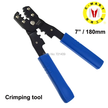 

C-MART tools Electric Multi Tools Cable Wire Stripper Plier Cutter Crimper Automatic Multifunctional Terminal Crimping Stripping