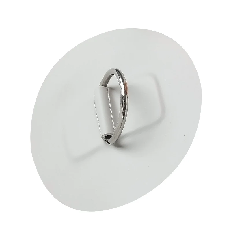 

D ring pad patch with base 3 layer to stuck on sup board stainless steel inflatable boat kayak to connect accessory seat rope
