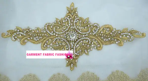 Ethnic Indian Wedding Dress Hand Embroidered Silk Gold And Silver