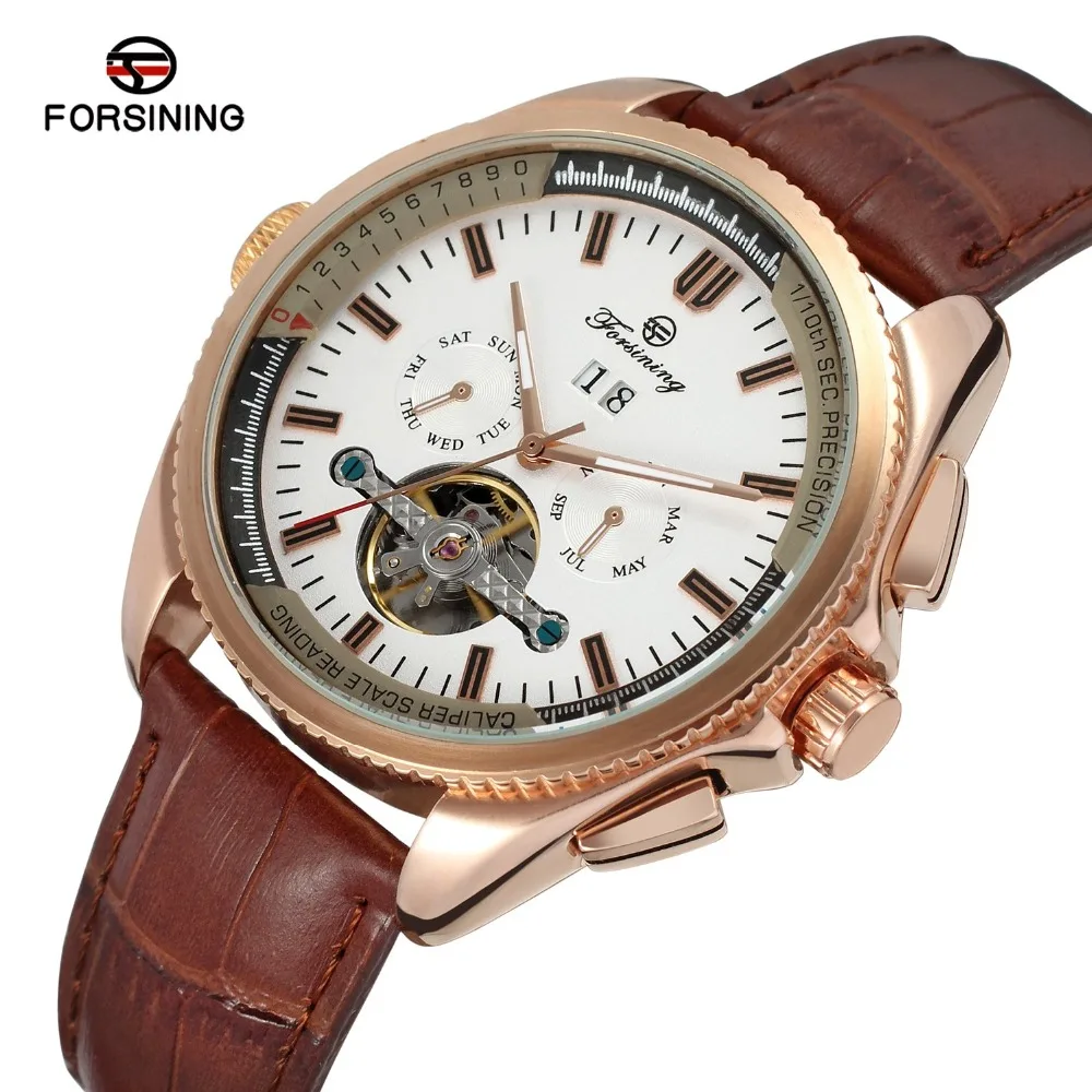 Good Quality Automatic Watches Tourbillon Watch Mens Auto Date