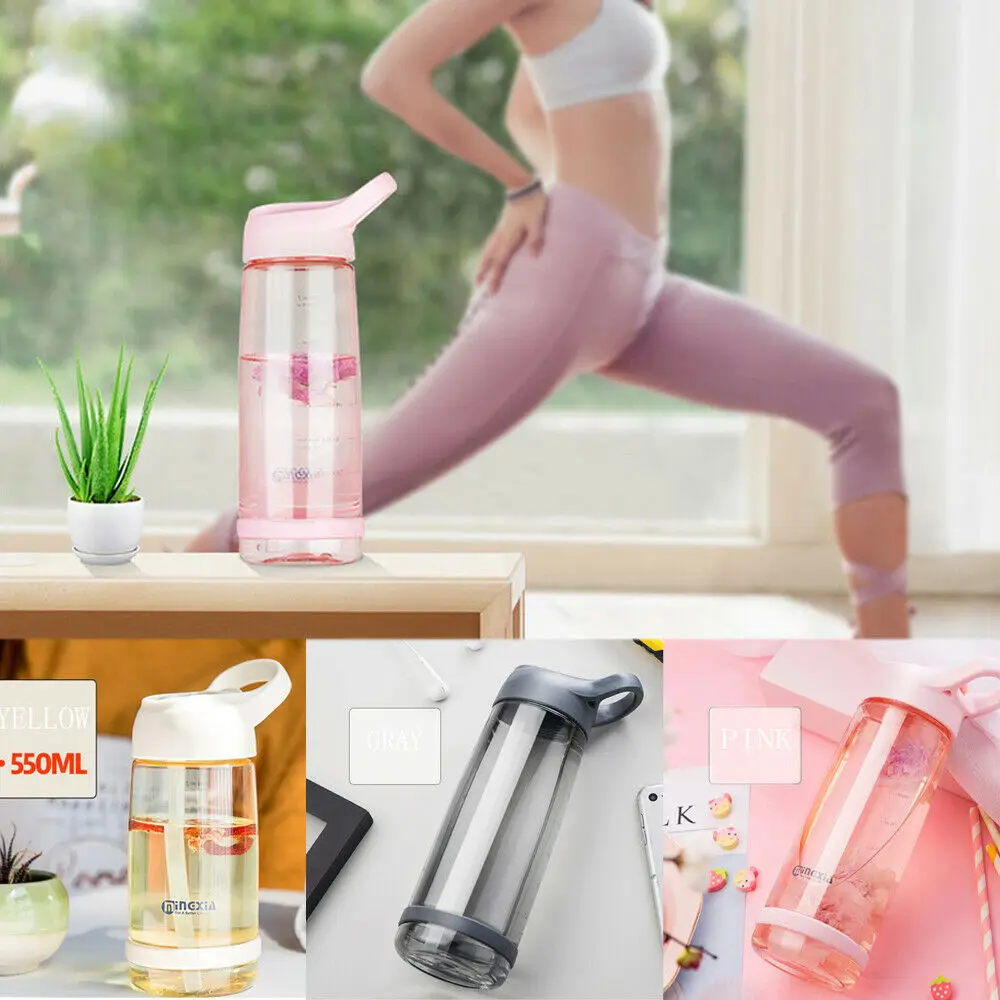 Outdoor Portable Sport Water Drinking Bottle Travel Camping Bicycle Cycling Cup