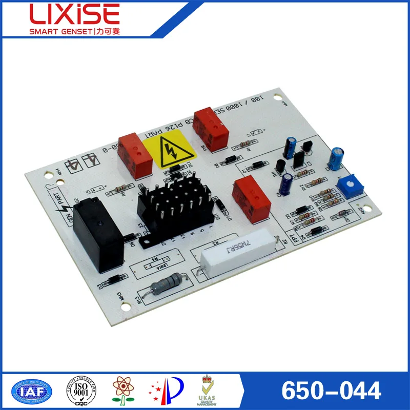 

650-044 12V LIXiSE genset diesel generator control circuit pcb