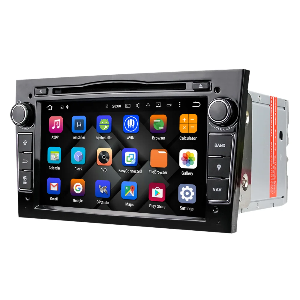 Eunavi 2 Din Android 9 автомобильный DVD мультимедиа для opel Vauxhall Astra H G J Vectra Antara Zafira Corsa Vivaro Meriva Veda gps радио