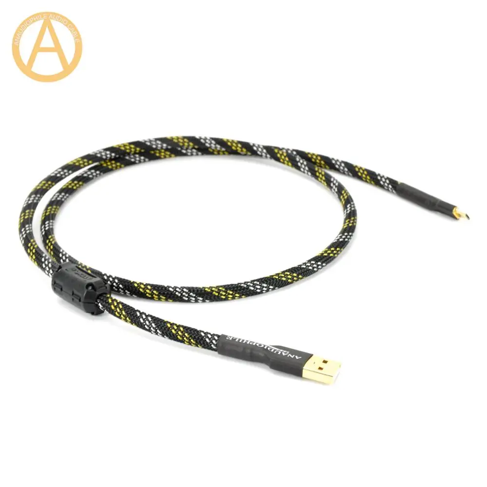 Кабель HIFI с USB на Micro для компьютера ЦАП мобильного телефона планшета тип A ручная