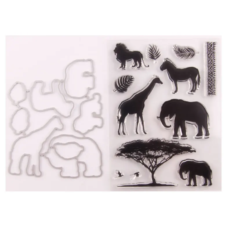 

NCraft Clear Stamps N1544 Scrapbook Paper Craft Clear stamp scrapbooking Cutting Dies Set
