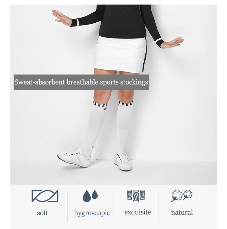 High Quality Golf Socks Women Over Knee High Socks Low Socks Thickening Sports Leggings Sweat