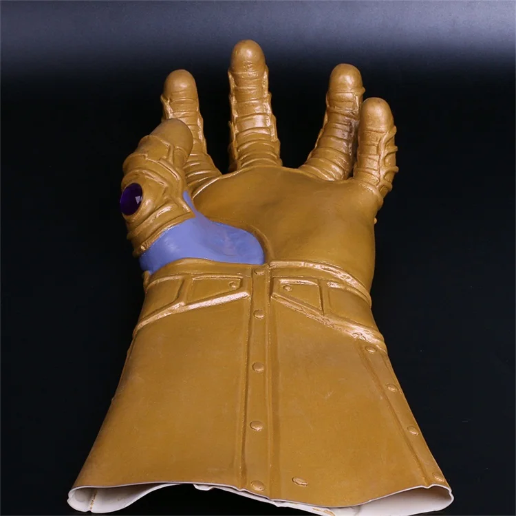 The Avengers Thanos Infinity Gauntlet Cosplay Gloves Prop Halloween Hard Latex Avengers Infinity War Mask (10)