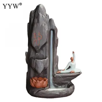 

Backflow Incense Burner Waterfall Incense Cone Sticks Holder Censer Oud Incenso Aroma Burner Yoga Meditation Aromatherapy Decor