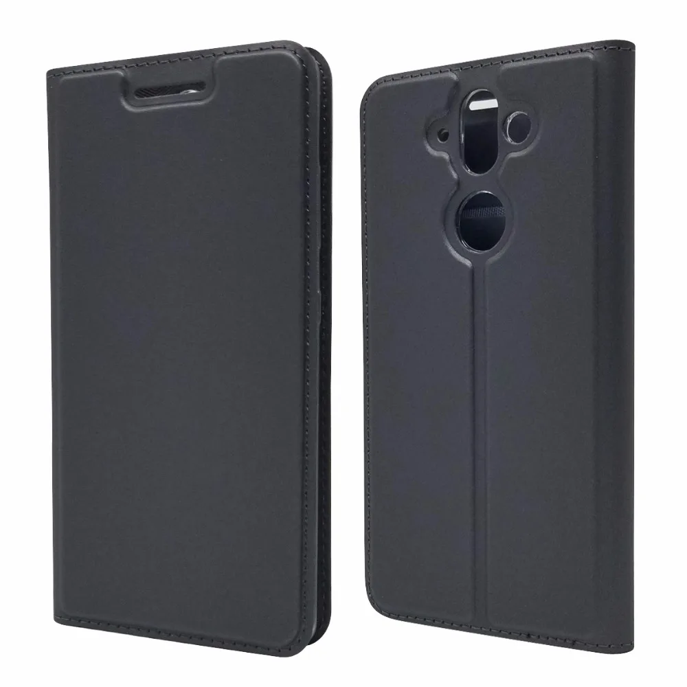 Для nokia 9 кожаный чехол мягкий PU 3 в 1 подставка автоматический магнетизм слот для