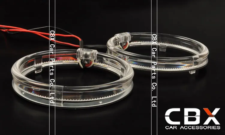 led angel eye halo ring for bixenon projector lens mask 5