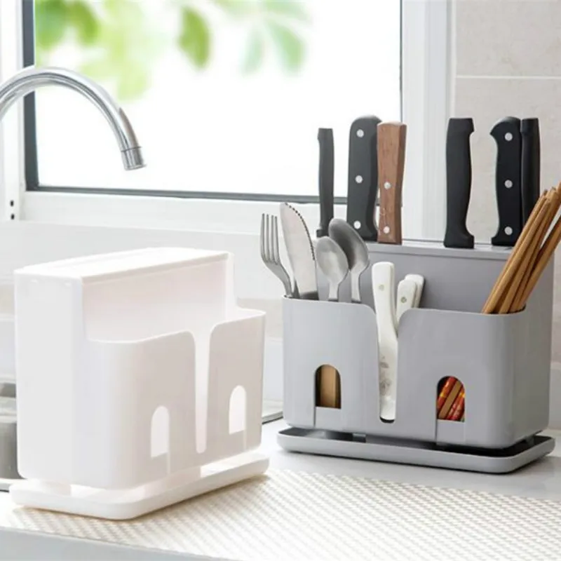 

Multifunction kitchen Storage Box space rack Tool holder Chopsticks cage Cutlery shelf organizer