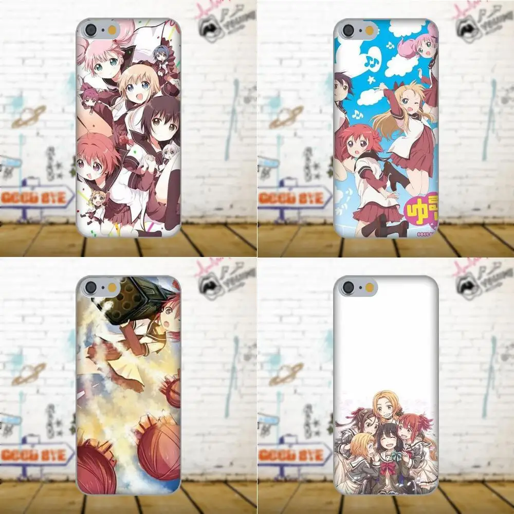 Модный дизайнерский чехол для мобильного телефона с аниме Yuru Yuri Xiaomi Redmi 5 4A 3 3S Pro Mi4