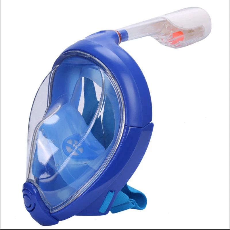 

PC Lens Full Face Snorkeling Mask 180 Degree Wide View Scuba Underwater Diving Mask Swimming Snorkel Anti Fog Snorkeling