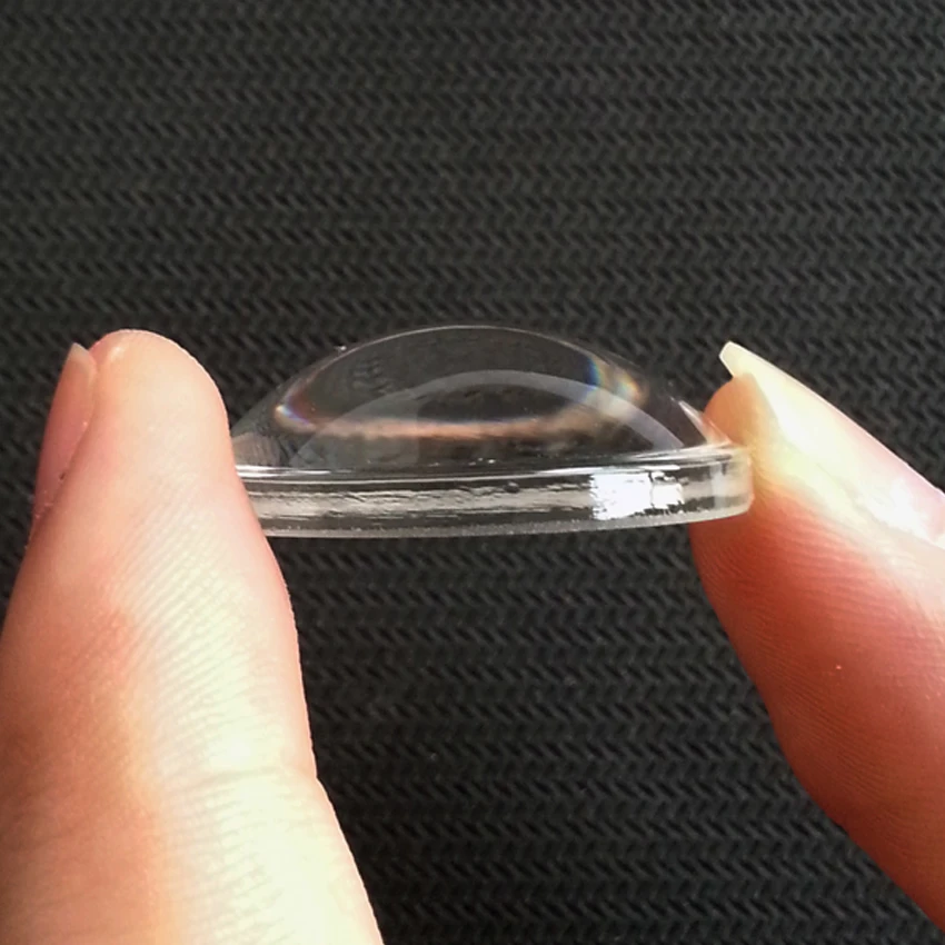 1 Piece Diameter 24mm High Power Led optical lenses Transparent surface