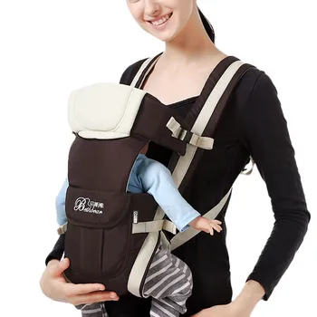 

0-30 Months Breathable Front Facing Baby Carrier 4 in 1 Infant Comfortable Sling Backpack Pouch Wrap Baby Kangaroo Hot sale