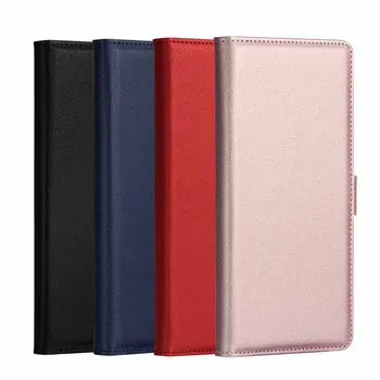 

DZGOGO For Samsung A10 A30 case PC litchi grain leather flip phone case cover For A40 A50 A70 wallet card cover business style